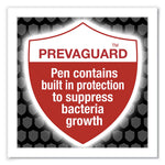 PrevaGuard Round Stic Ballpoint Pen, Stick, Medium 1 mm, Blue Ink, Translucent Blue Barrel, 60/Pack