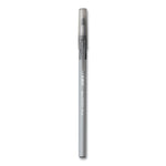Round Stic Grip Xtra Comfort Ballpoint Pen, Stick, Medium 1 mm, Black Ink, Gray/Black Barrel, 144/Pack