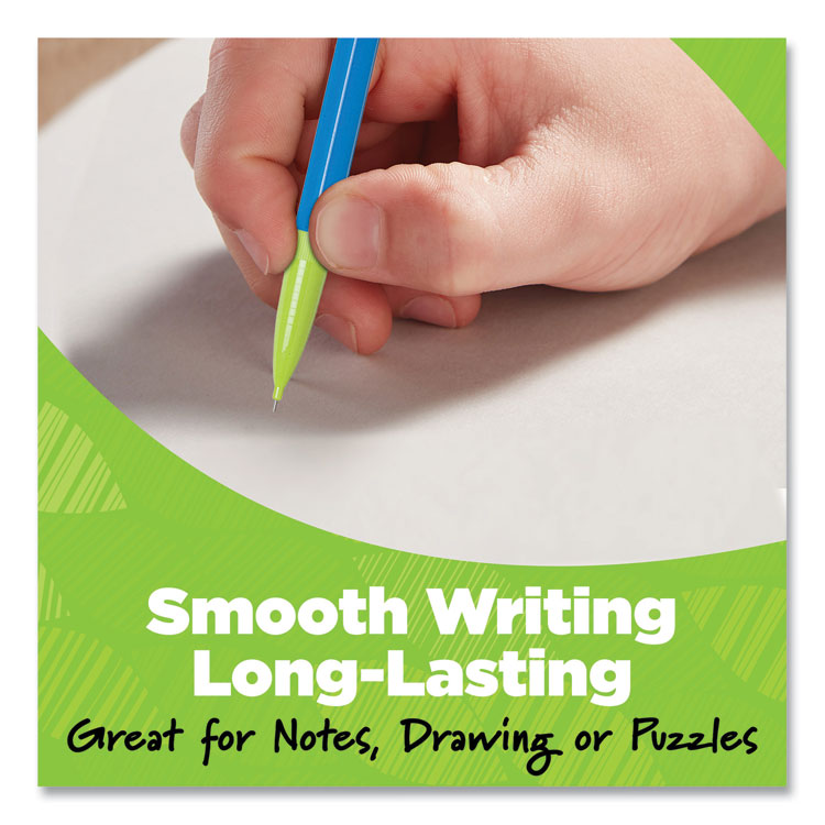 ReVolution Mechanical Pencil, 0.7 mm, HB (#2), Black Lead, Assorted Barrel Colors, 12/Pack