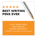 Cristal Xtra Smooth Ballpoint Pen, Stick, Medium 1 mm, Blue Ink, Clear Barrel, 500/Pack