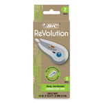 Wite-Out Brand Ecolutions Correction Tape, Non-Refillable, White,  0.2" x 19.8 ft, 2/Pack
