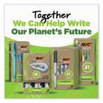 Wite-Out Brand Ecolutions Correction Tape, Non-Refillable, White,  0.2" x 19.8 ft, 2/Pack