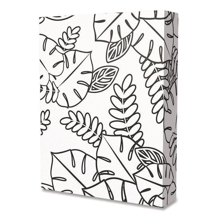 30% Recycled Colored Paper, 20 lb Bond Weight, 8.5 x 11, Ivory, 500/Ream