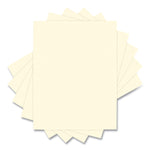 30% Recycled Colored Paper, 20 lb Bond Weight, 8.5 x 11, Ivory, 500/Ream