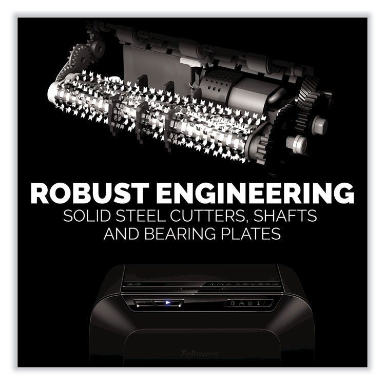 AutoMax 100MA Micro-Cut Shredder, 100 Auto/ 10 Manual Sheet Capacity