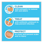 Water Block Waterproof Medical Tape, Dry Rubber, 1 x 10 yds, White