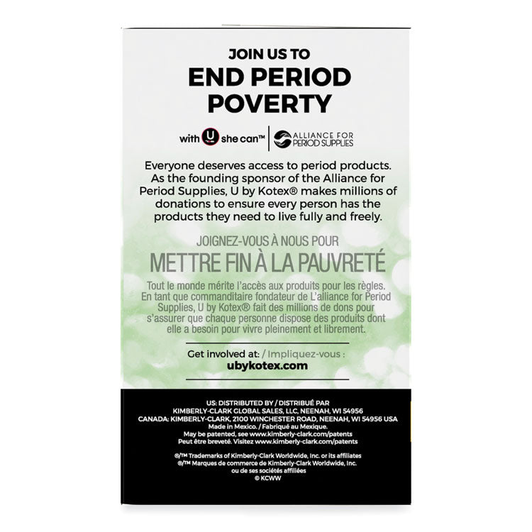 U by Kotex Security Lightdays Liners, Unscented, 129/Pack