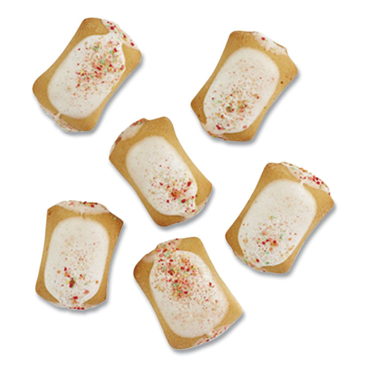 Pop Tarts Bites, Frosted Strawberry, 3.5 oz Bag, 6/Carton