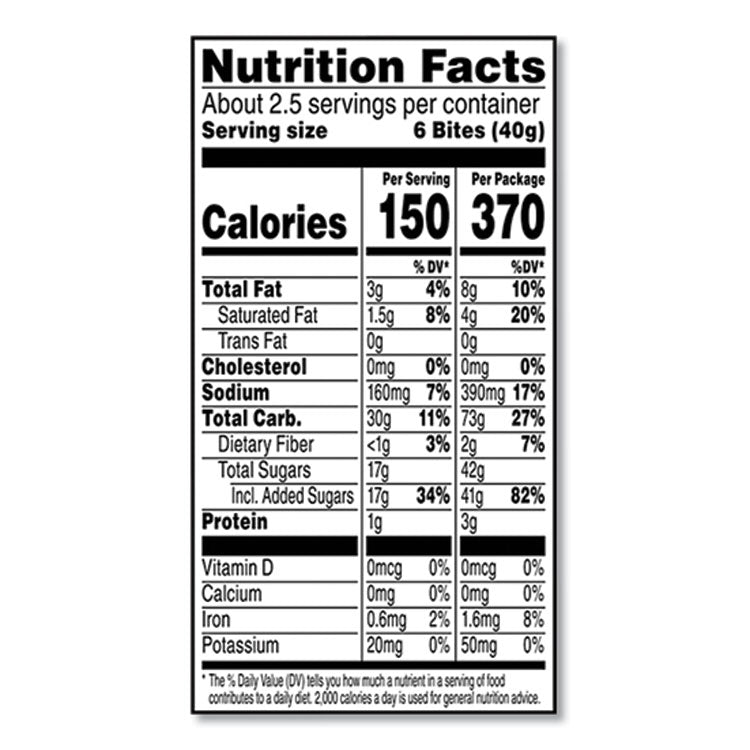 Pop Tarts Bites, Frosted Strawberry, 3.5 oz Bag, 6/Carton