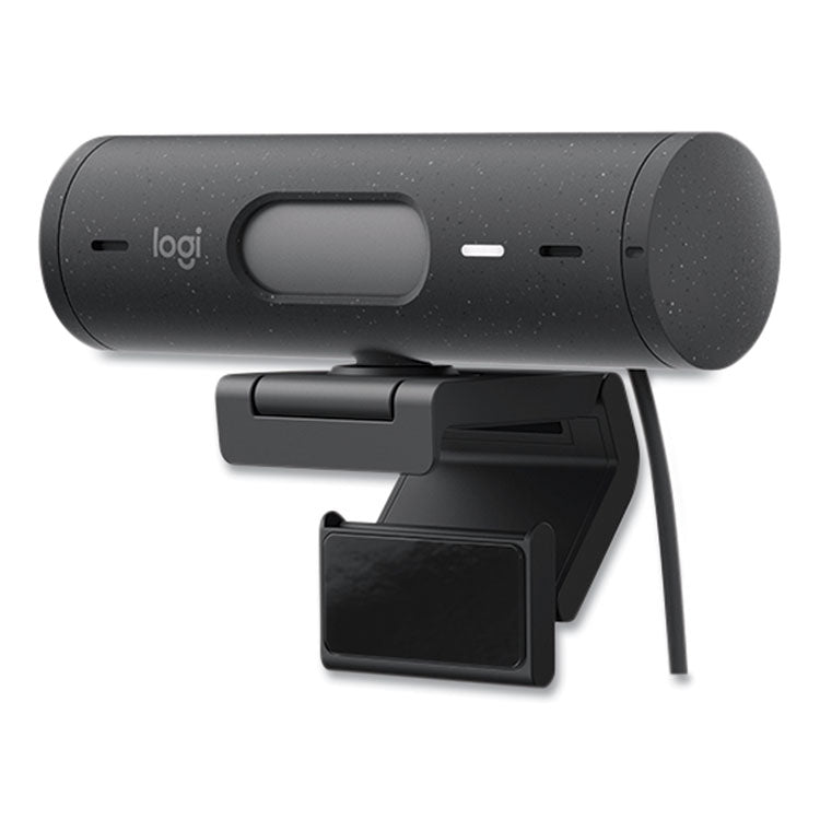 Brio 500 HD 1080P Webcam, 1920 pixels x 1080 pixels, 4 Mpixels, Graphite
