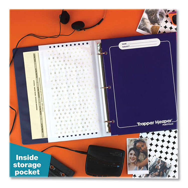 Trapper Keeper 3-Ring Pocket Binder, 1" Capacity, 11.25 x 12.19, Animal