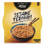 Simply Asia Sesame Teriyaki Noodle Bowl, 8.5 oz, 6/Carton