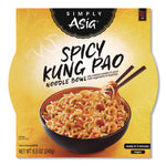 Simply Asia Spicy Kung Pao Noodle Bowl, 8.5 oz, 6/Carton