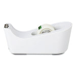 C18 Desktop Dispenser, 1" Core, White