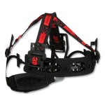 SecureFit Hard Hat with Uvicator, Four-Point Ratchet Suspension, White