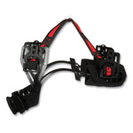 SecureFit Hard Hat with Uvicator, Four-Point Ratchet Suspension, White