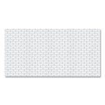 Fadeless Paper Roll, 50 lb Bond Weight, 48 x 50 ft, White Subway Tile