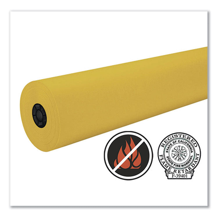 Decorol Flame Retardant Art Rolls, 40 lb Cover Weight, 36 x 1,000 ft, Gold