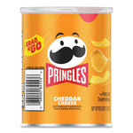Grab and Go Cheddar Cheese Crisps, 1.4 oz Can, 12 Carton