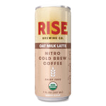 Nitro Cold Brew Latte, Oat Milk, 7 oz Can, 12/Carton