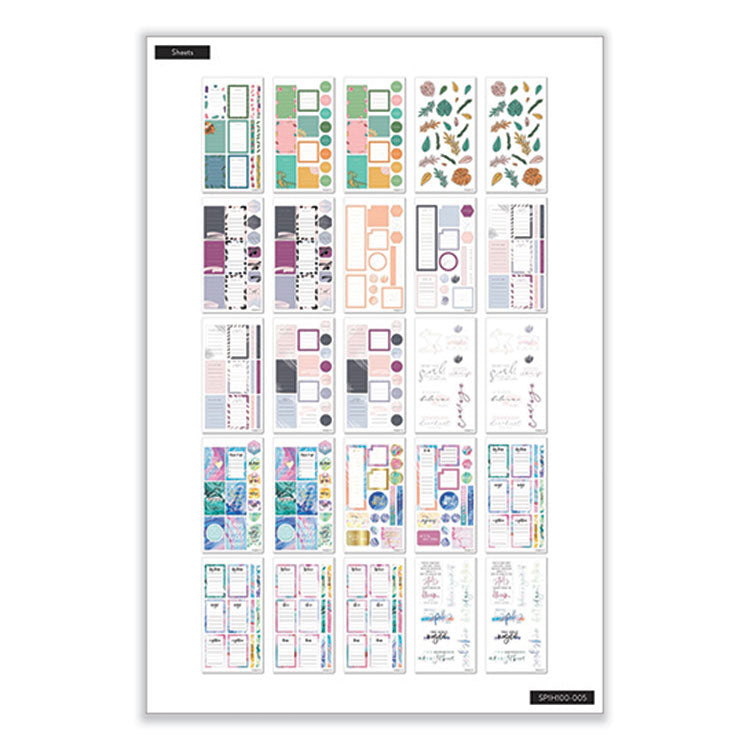 All the Essentials Mega Value Pack Stickers, Productivity Theme, 2,172 Stickers