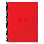 Core Smart Notebook, Dotted Rule (4 sq/in), Red Cover, (16) 11 x 8.5 Sheets