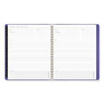 Contemporary Monthly Planner, 11.38 x 9.63, Purple Cover, 12-Month (Jan to Dec): 2025
