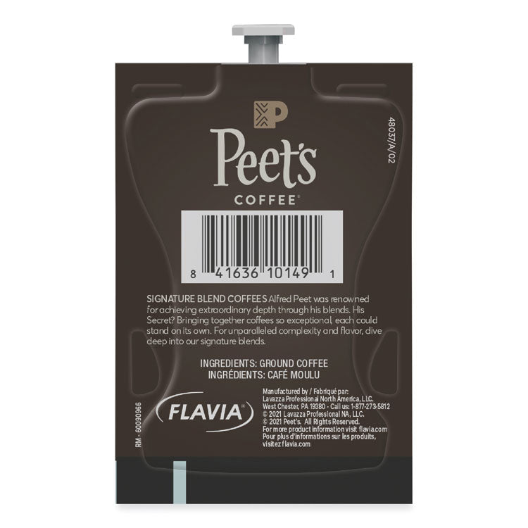 FLAVIA Ground Coffee Freshpacks, Colombia Luminosa, 76/Carton