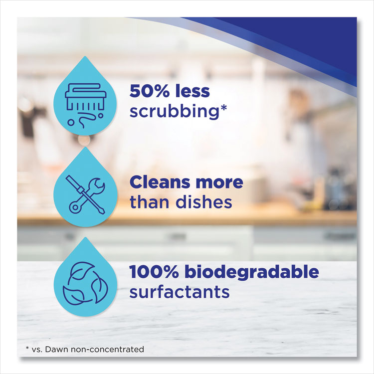 Ultra Liquid Dish Detergent, Original Scent, 70 oz, 6/Carton