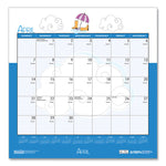 Recycled Seasonal Wall Calendar, Illustrated Seasons Artwork, 12 x 12, 12-Month (Jan to Dec): 2025