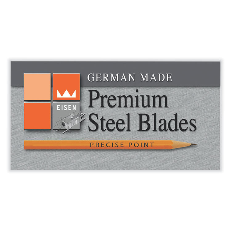 Eisen Pencil Sharpeners, Two-Hole, 1.5 x 1.75, Assorted Colors, 12/Pack