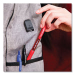 Profile Ballpoint Pen, Retractable, Medium 1 Mm, Blue Ink, Translucent Blue Barrel, Dozen