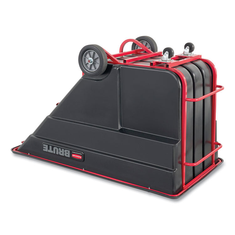 1.5 cu yd BRUTE Rotomolded Tilt Truck, 1,200 lb Capacity, Black