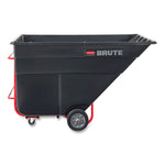 2.5 cu yd BRUTE Rotomolded Tilt Truck, 2,300 lb Capacity, Black