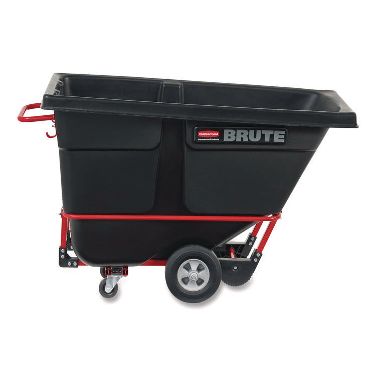 0.5 cu yd BRUTE Rotomolded Tilt Truck, 850 lb Capacity, Black