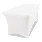 iGear Fabric Table Cover, Polyester, 30 x 72, White