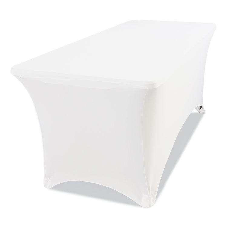 iGear Fabric Table Cover, Polyester, 30 x 72, White