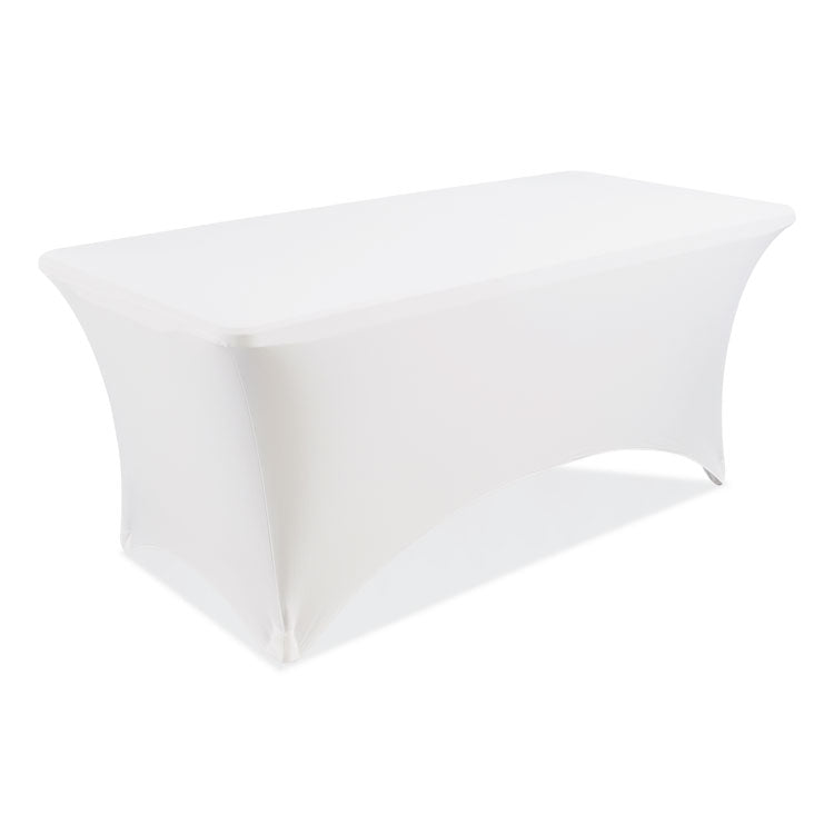iGear Fabric Table Cover, Polyester, 30 x 72, White