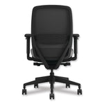 Nucleus Series Recharge Task Chair, 16.63 to 21.13 Seat Height, Frost Seat, Black Back, Black Base