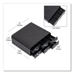 2-Tier 6-Drawer Single Serve Coffee Pod Drawer, 14 x 12.25 x 4.75, Black