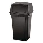 Ranger Fire-Safe Container, 45 gal, Structural Foam, Black