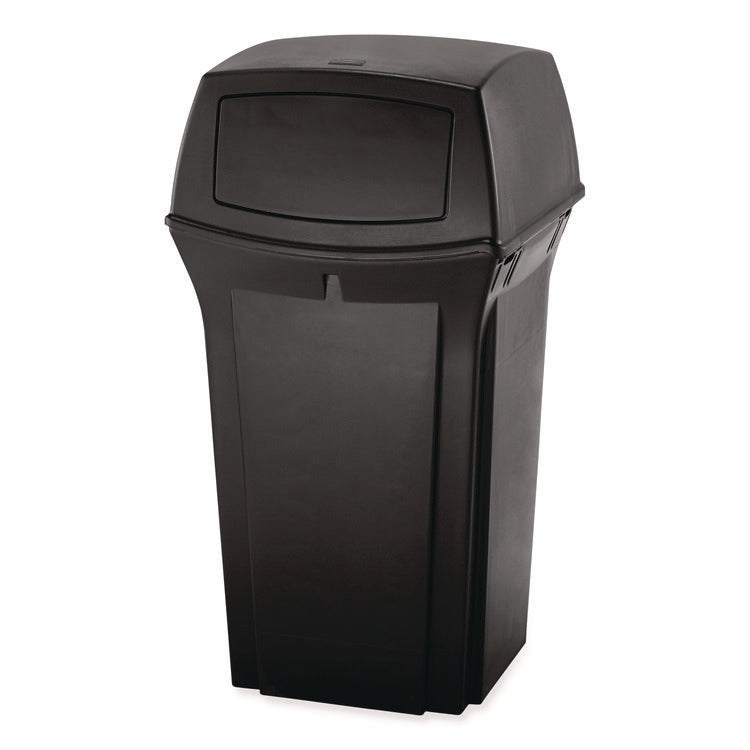 Ranger Fire-Safe Container, 45 gal, Structural Foam, Black