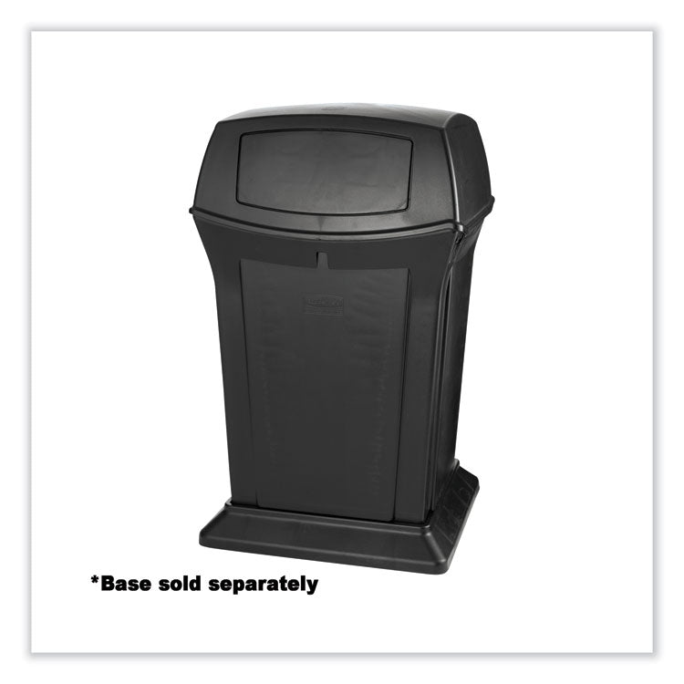 Ranger Fire-Safe Container, 45 gal, Structural Foam, Black