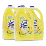 Clean and Fresh Multi-Surface Disinfectant Cleaner, Sparkling Lemon and Sunflower Essence, 144 oz Bottle