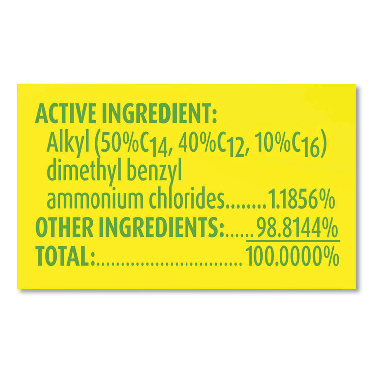 Clean and Fresh Multi-Surface Disinfectant Cleaner, Sparkling Lemon and Sunflower Essence, 144 oz Bottle