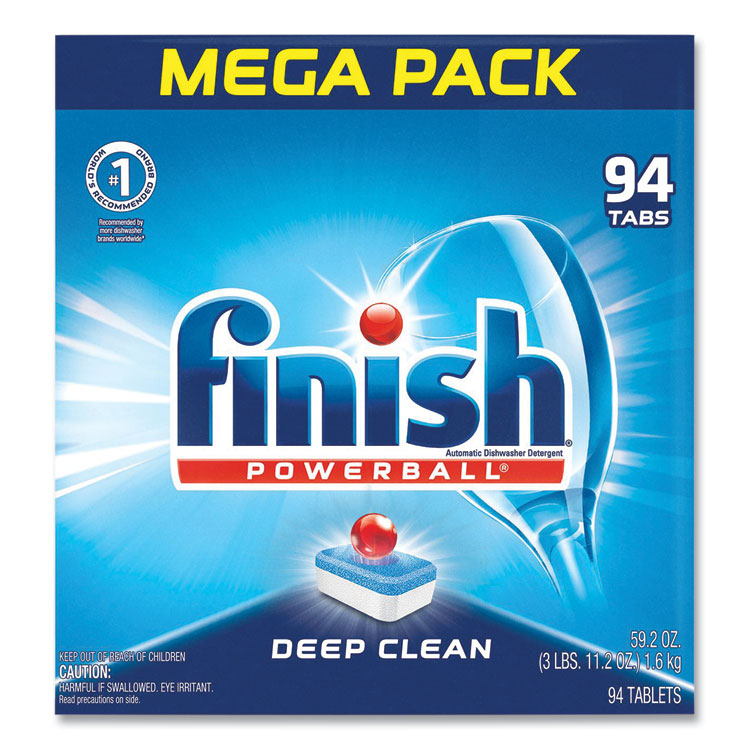 Powerball Dishwasher Tabs, Fresh Scent, 94/Box