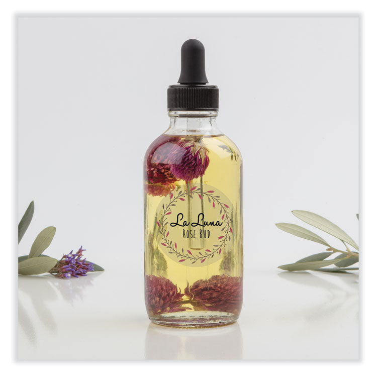 Round Print-To-The Edge Labels With Surefeed And Easypeel, 1.67" Dia, Glossy Clear, 500/pk