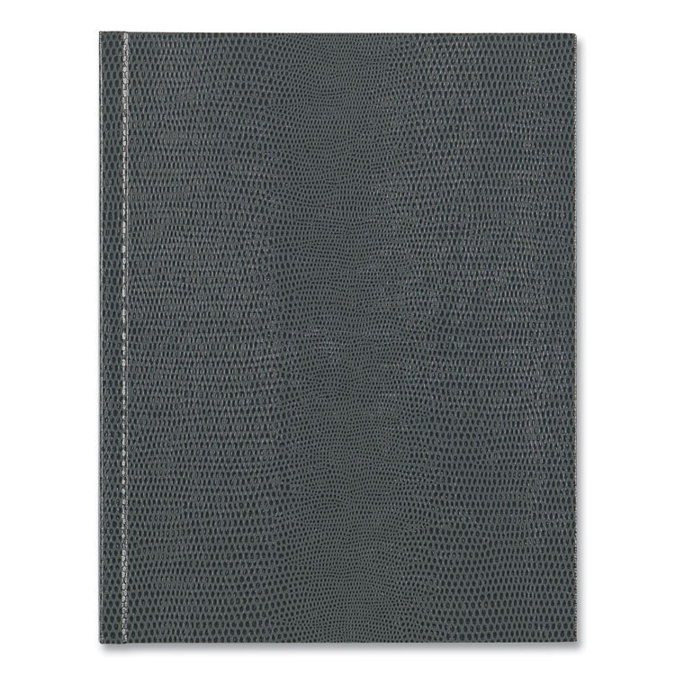 Executive Notebook, 1-Subject, Medium/College Rule, Cool Gray Cover, (72) 9.25 x 7.25 Sheets