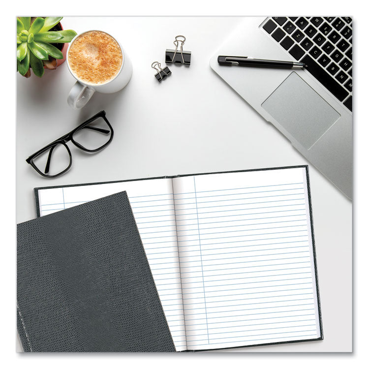 Executive Notebook, 1-Subject, Medium/College Rule, Cool Gray Cover, (72) 9.25 x 7.25 Sheets