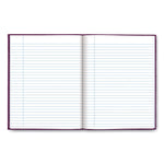 Executive Notebook, 1-Subject, Medium/College Rule, Grape Cover, (72) 9.25 x 7.25 Sheets